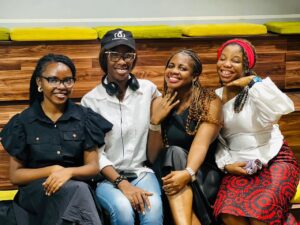 Digital Media Oga team planning social media content for a client